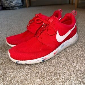Nike Roshe Run Red Marbled Men’s 11